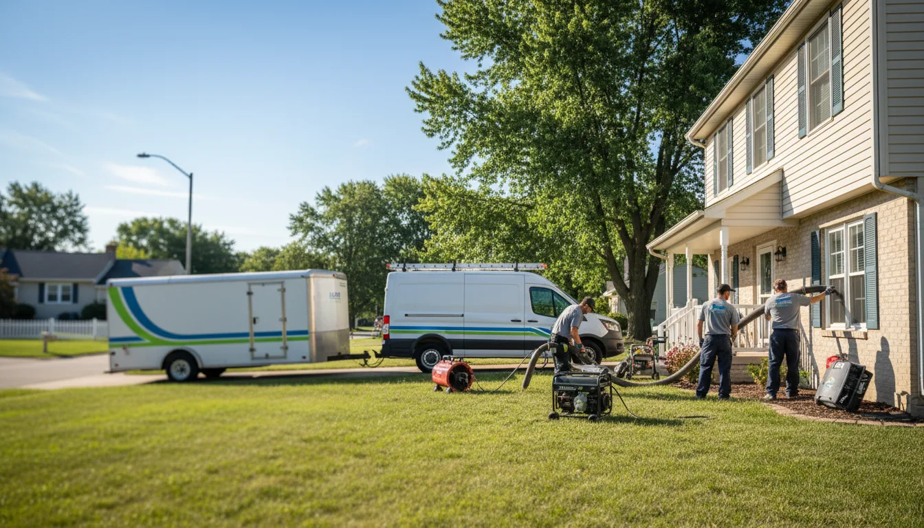 Flooded Basement Restoration And Cleanup With Repair in Au Gres, MI near me